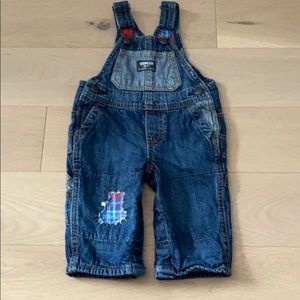 Osh Kosh Bgosh Lined Knee Patch Overalls